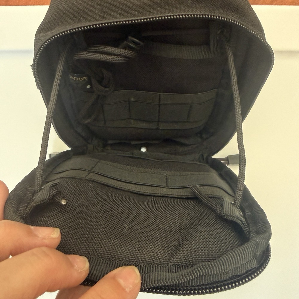 Condor Sidekick Multi Purpose Utility Pouch MA64-002 Black - Picture 7 of 7